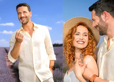Michaela Prosan şi Adi Nartea formează un cuplu în filmul "Iubire cu parfum de lavandă" de la Antena 1. La 32 de ani, Michaela joacă rolul unei mame singure