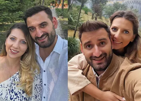 Cine este Simina, soția lui Cosmin Vîjeu de la Asia Express 2024. E o femeie superbă și are o meserie neașteptată