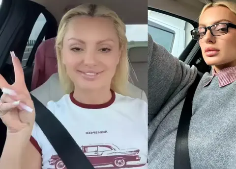 Alexandra Stan, taxată după ce a oprit pe autostradă ca să se machieze. A filmat și a postat pe TikTok: „E periculos pe banda de urgență"