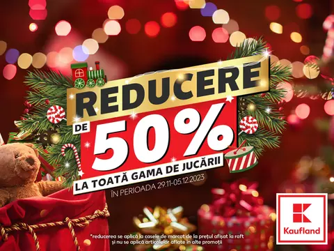 Ghid pentru părinți: idei de cadouri de Moș Nicolae, cu 50% reducere
