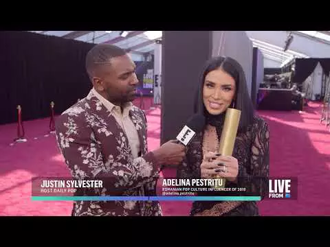 Adelina Pestrițu a vorbit în limba română pe covorul roșu, în America