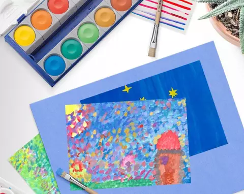 Proiecte creative pentru copii: Distracție și artă cu acuarele