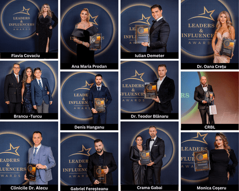 Prima ediţie a galei Leaders and Influencers Awards, debut spectaculos la Bucureşti! 