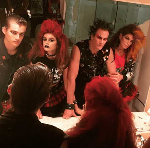 Presley Gerber, Kaia Gerber, Rande Gerber si Cindy Crawford