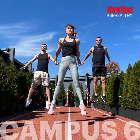 World Class deschide cel de-al 44-lea club de sănătate și fitness din rețea în singura clădire de business din România cu pistă de alergare pe acoperiș