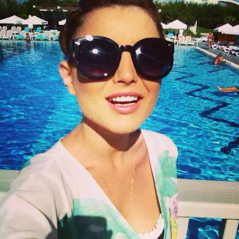 Elena Gheorghe in vacanta