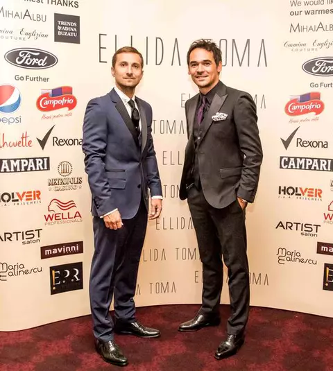 [FOTO] Răzvan şi Dani au prezentat un show de modă