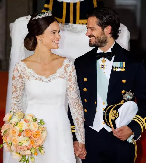 Prinţul Carl-Philip al Suediei s-a căsătorit. Imagini de la ceremonie