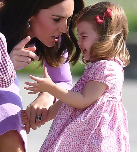 Până aici! Prințesa Charlotte - reacție agresivă în public. Iată ce a supărat-o pe micuță!