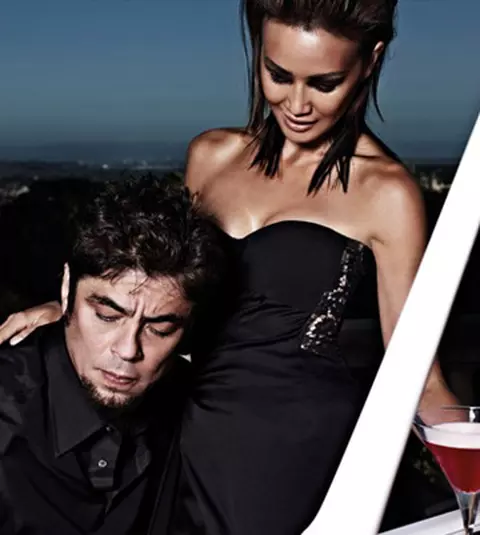 Benicio del Toro in The Red Affair, noul calendar Campari