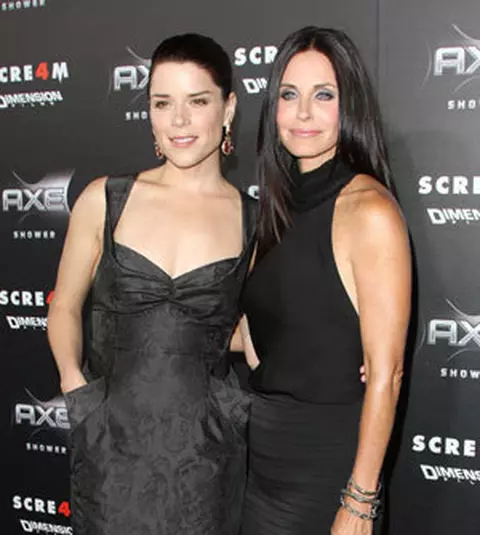 Courtney Cox, Neve Campbell si Hayden Panettiere la premiera "Scream 4"