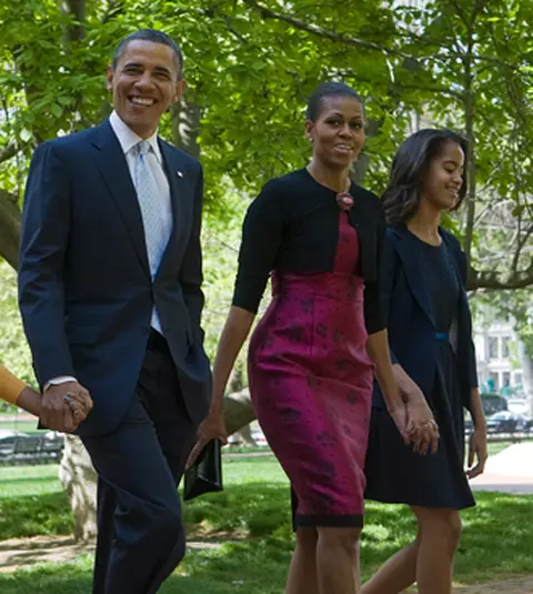 Barack Obama a petrecut Pastele in familie