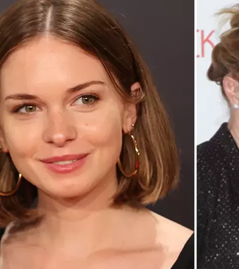 Imagini de colecție cu Stella. Cum arată fiica lui Antonio Banderas și a lui Melanie Griffith. Are 28 de ani și trăsături de model