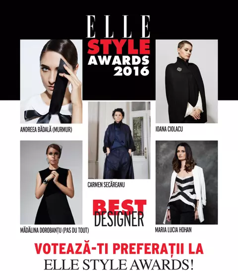 Nominalizatii Best Designer: La multi ani, ELLE! (VIDEO)