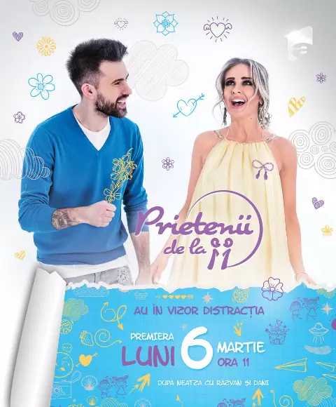 Florin Ristei si Diana Munteanu sunt Prietenii de la 11 (1)