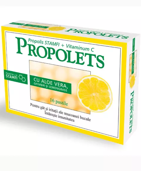 Propolets cu Aloe vera, aliat pentru sezonul rece