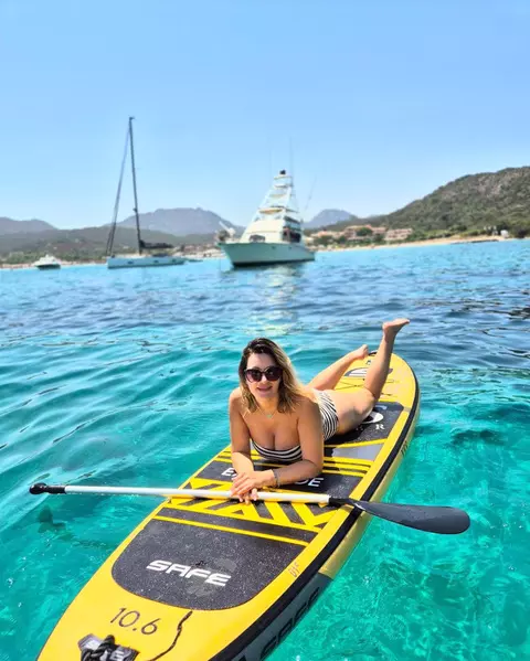 Ela Craciun in Sardinia
