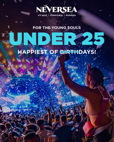 Neversea anunță programul “UNDER 25” pentru studenți și elevi