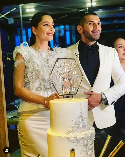 Brigitte și Florin au avut un tort spectaculos.
