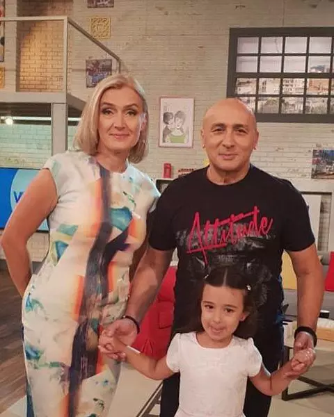 Marcel Pavel, soţia lui Violeta şi fiica lor, Iuvenalia