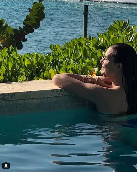 Brooke Shields, într-o vacanță exotică, alături de familie.