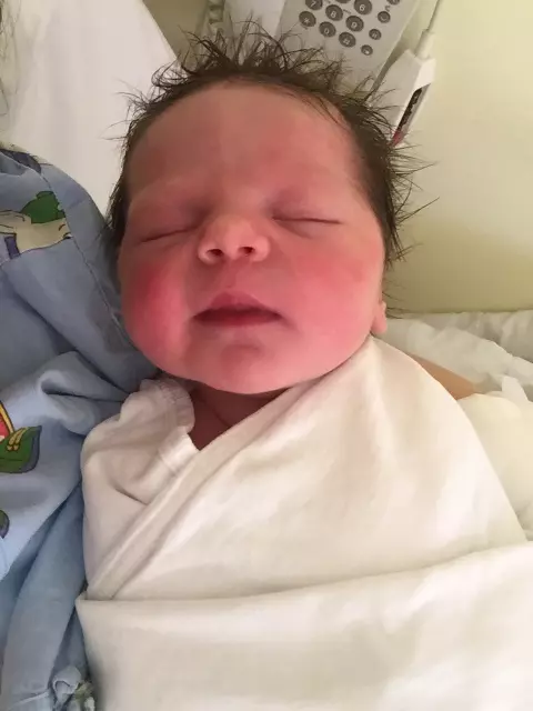 Iris Anna, fetiţa Nicoletei Cîrjan şi a fostului principe Nicolae