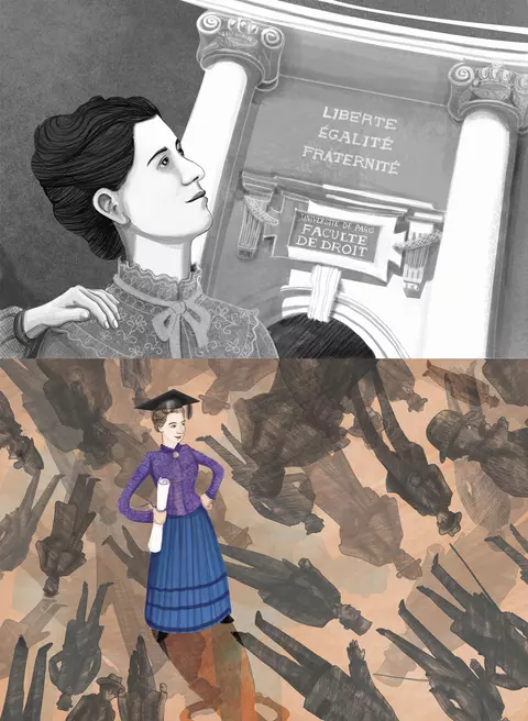 O pată de culoare la Sorbona: Sarmiza Bilcescu-Alimănișteanu - prima româncă avocată