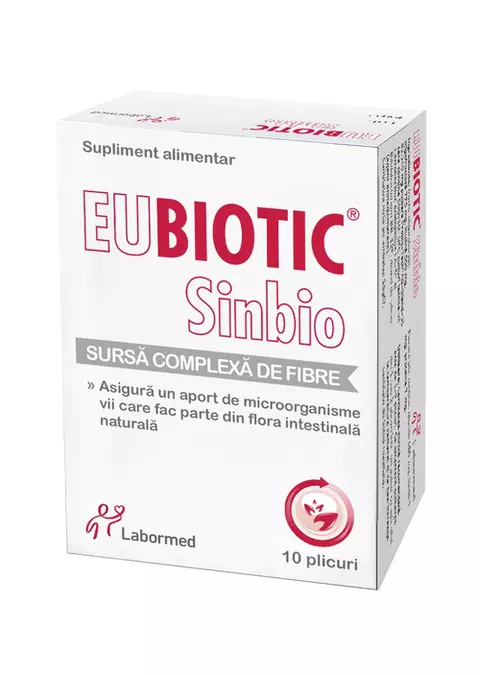 EUBIOTIC Sinbio - cum sa iti imbunatatesti tranzitul intestinal lent in doar 7 zile