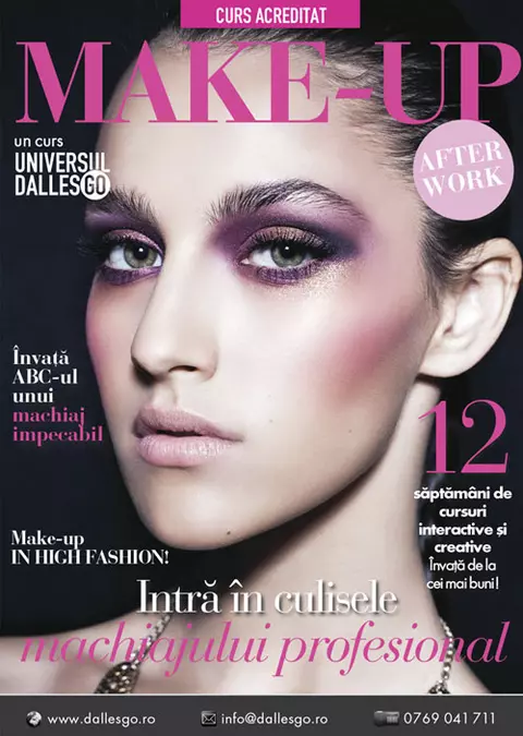 CONCURS: Castiga un curs de Make Up Pro la Dalles GO!