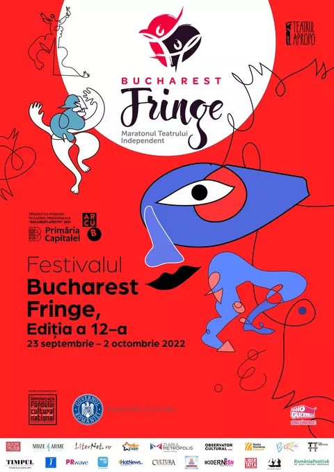 Începe Bucharest Fringe – Maratonul Teatrului Independent, ediția a 12-a: 10 zile, 33 de spectacole inovatoare, din țară și din străinătate