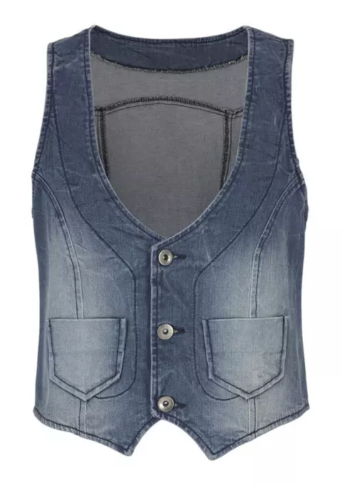 Vesta din denim, NEXT