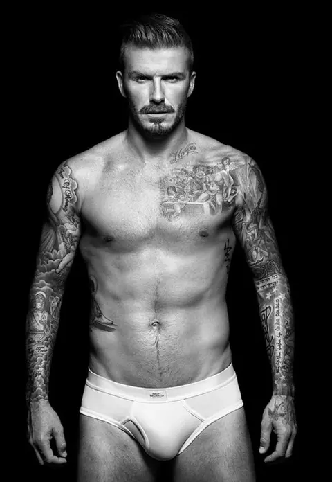David Beckham, cel mai sexy barbat in viata