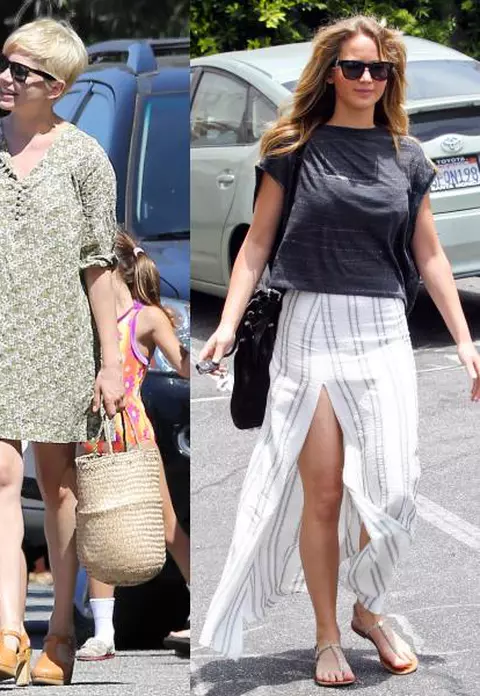 Tinute casual: 8 idei de la vedete