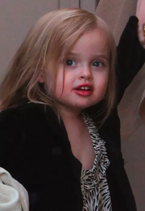 Fiica Angelinei Jolie, actrita la 4 ani 