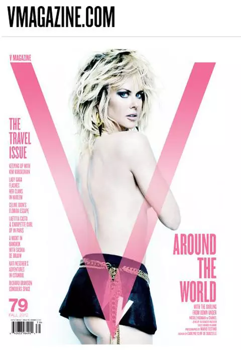 Nicole Kidman, topless la 45 de ani 