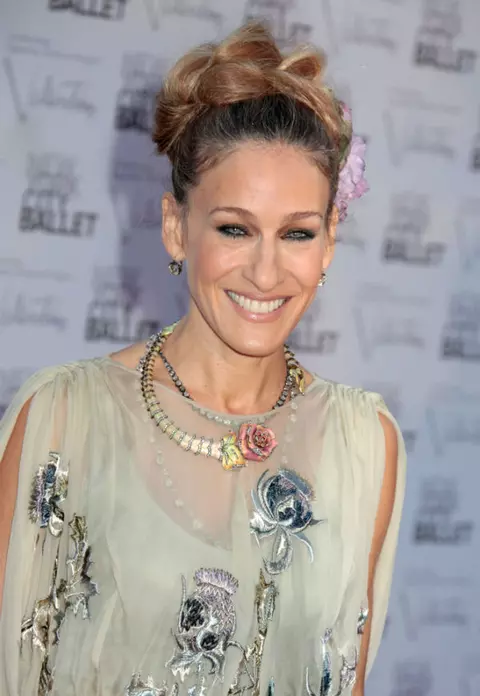 Sarah Jessica Parker, superba intr-o creatie Valentino 
