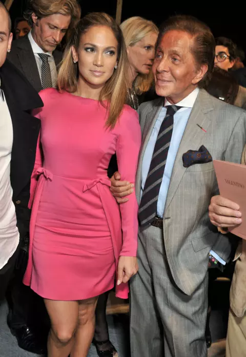 Jennifer Lopez, la Paris Fashion Week