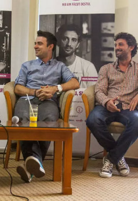 Cornel Ilie, Andi Vasluianu si Ioan Gyuri Pascu intr-o campanie pentru sanatatea femeilor