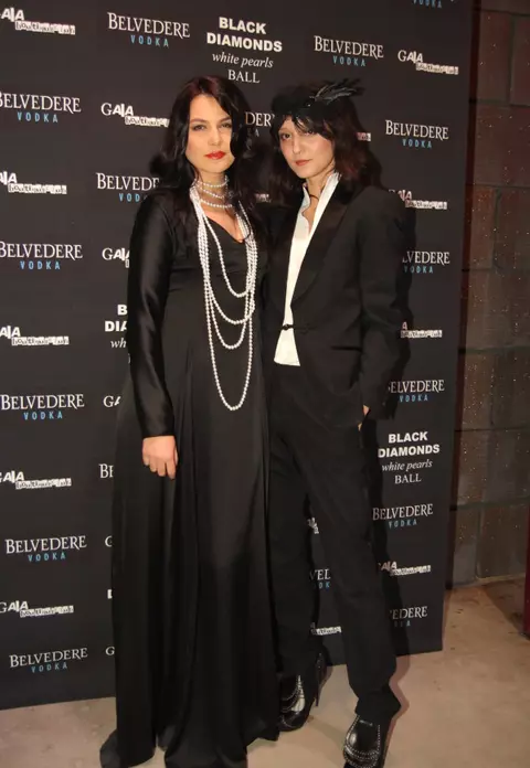 Irina Lazareanu, gazda petrecerii Black Diamonds, White Pearls Ball