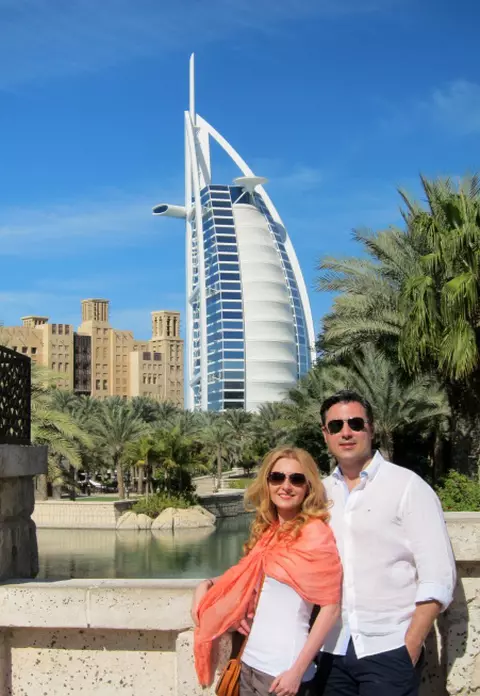 [FOTO] Alexandru Ciucu si Alina Sorescu, vacanta exotica in Dubai