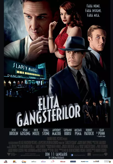Ryan Gosling in Elita Gangsterilor, din 11 ianuarie pe marile ecrane 