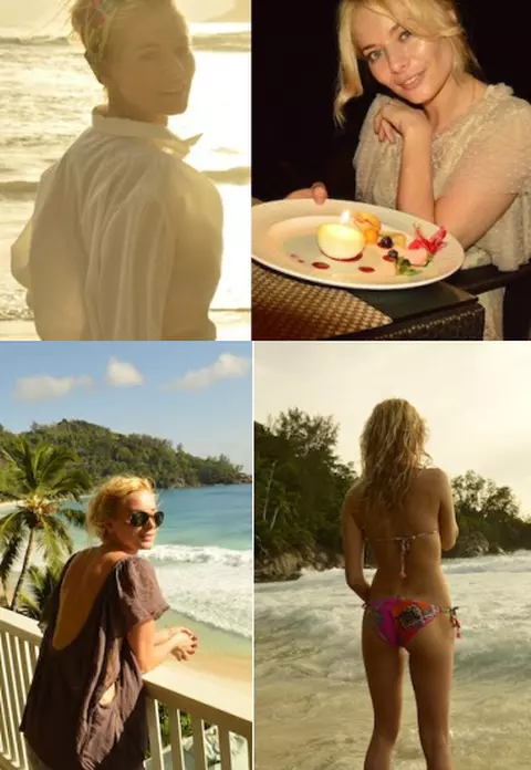 Laura Cosoi si-a petrecut vacanta in Seychelles