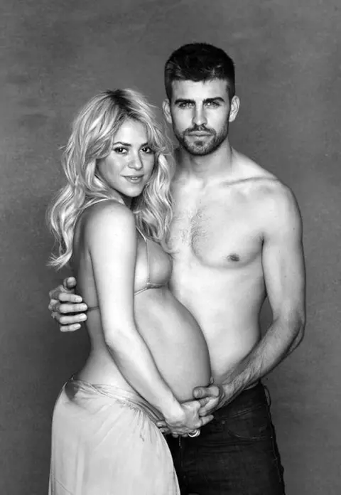 Prima fotografie cu Milan, bebelusul Shakirei!