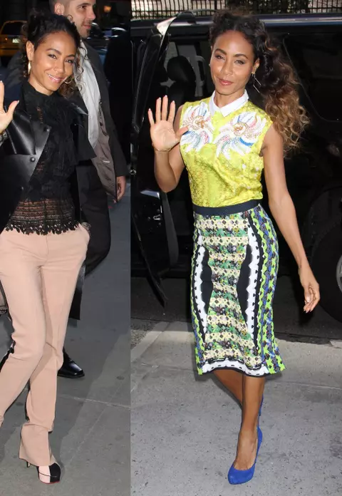 Jada Pinkett Smith, două ţinute sexy într-o singură zi