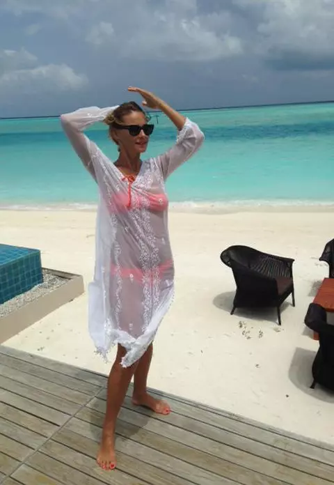 [FOTO] Diana Şucu se bucură de o vacanţă exotică