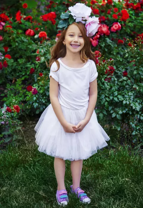 Kids Trend: Creaţii all white pentru micuţele domnişoare