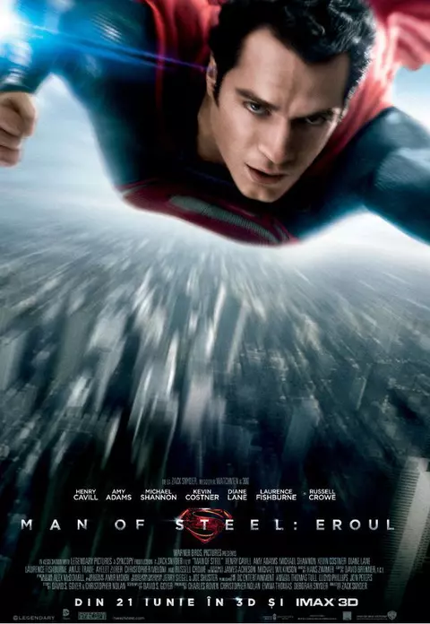 MAN OF STEEL: Eroul, din 21 iunie, pe marile ecrane