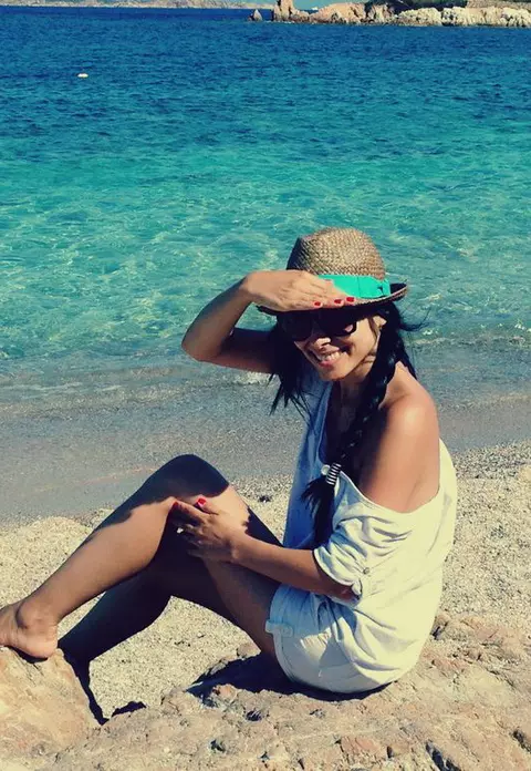 Corina Caragea, fotografii superbe din vacanţă