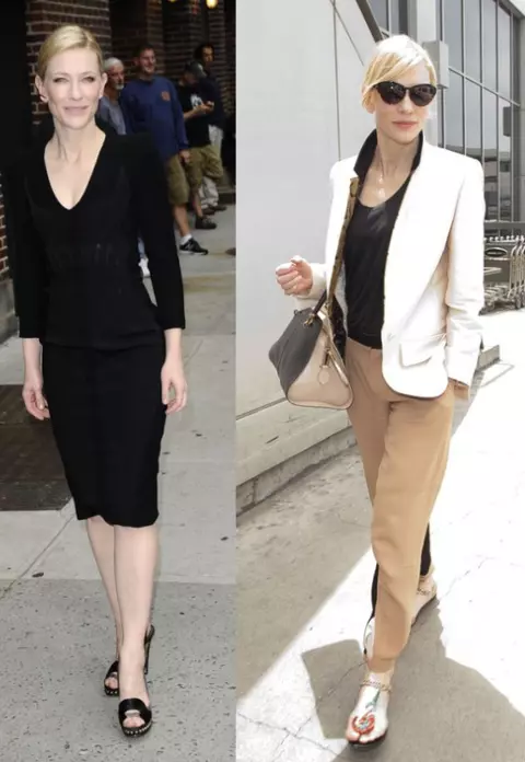 Stil de vedetă: CATE BLANCHETT, simplitate sofisticată