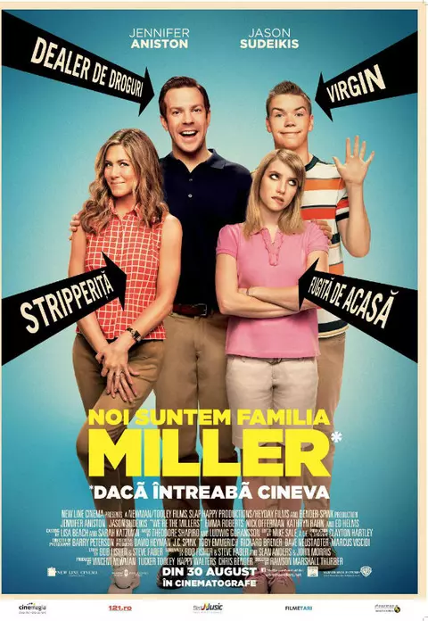 Jennifer Aniston în Noi suntem familia Miller